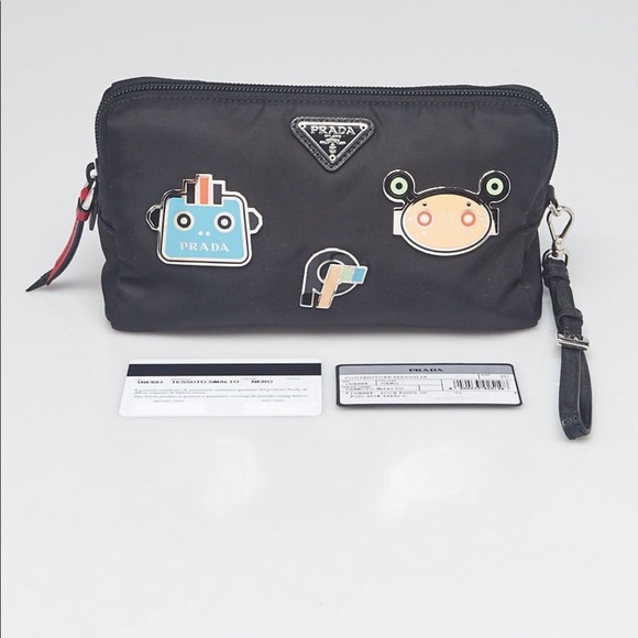 NWT Prada Nylon Robot Clutch LIMITED EDITION - Picture 9 of 9